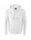 Erima Essential Team Hooded Sweatshirt (soft cotton, ribbed cuffs) white/grey Boys
